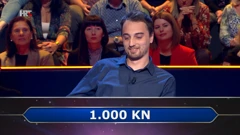 Luka Stefanović , Foto: Tko želi biti milijunaš?/HRT