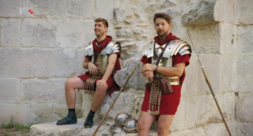 Rimski legionari s Peristila