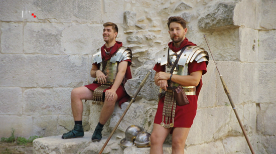 Rimski legionari s Peristila