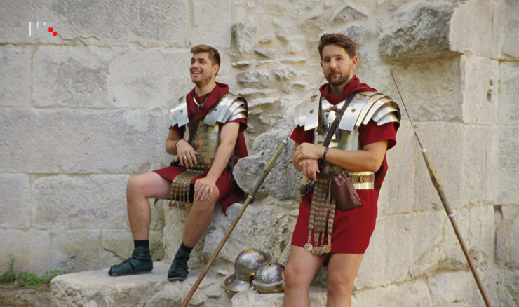 Rimski legionari s Peristila