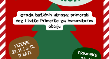 Humanitarne radionice izrade božićnih ukrasa