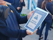 S prosvjeda na Klobučarićevu trgu, Foto: Nenad Lučić/Radio Rijeka