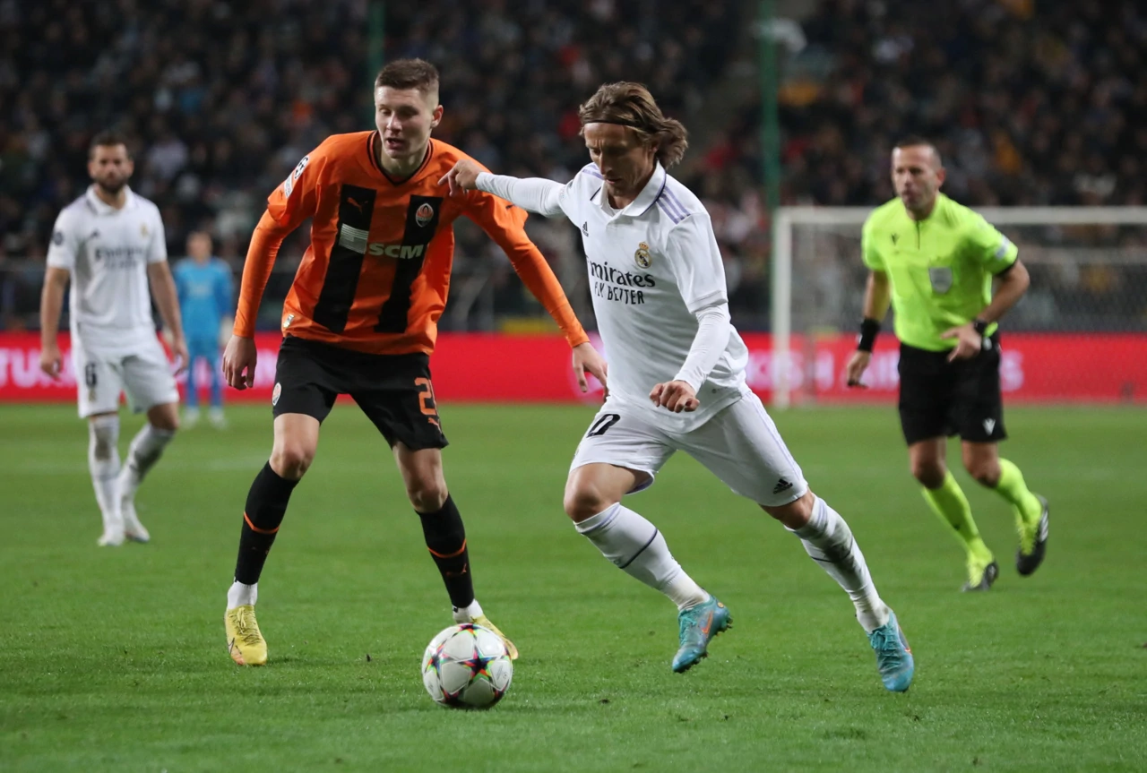 Artem Bondarenko i Luka Modrić