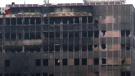  The burned Vjesnik skyscraper 