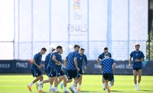 Trening Vatrenih u Rotterdamu, Foto: Marko Lukunić/PIXSELL