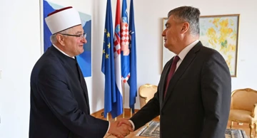 Aziz ef. Hasanović i Zoran Milanović