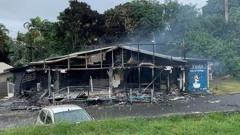 Šteta koju su prouzročili pobunjenici u Novoj Kaledoniji