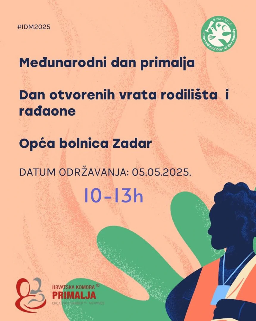 Primalja U ponedjeljak Dan otvorenih vrata rodilišta i rađaonice - HRT