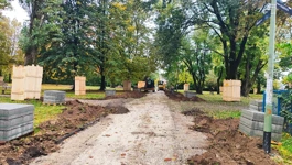 Radovi u Parku mladenaca