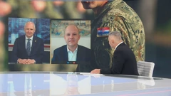 Andro Krstulović Opara i Mišel Jakšić