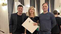 Nikica Klobučar, Barbara Matejčić i Srđan Nogić