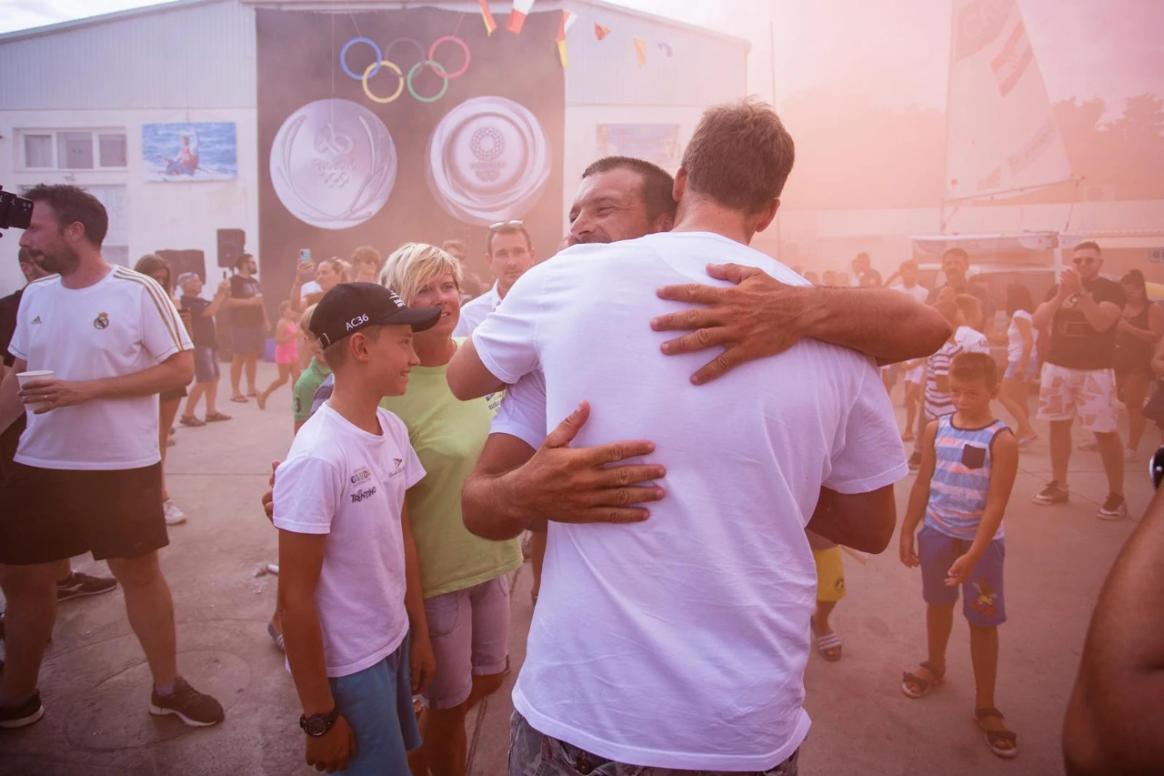 Doček srebrnog olimpijca Tončija Stipanovića u Splitu, Foto: Milan Sabic/PIXSELL