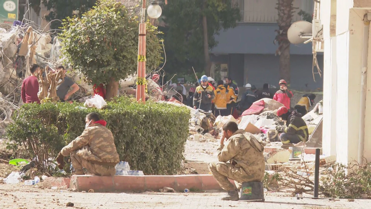 Posljedica potresa u gradu Osmaniye, Foto: HTV/HRT