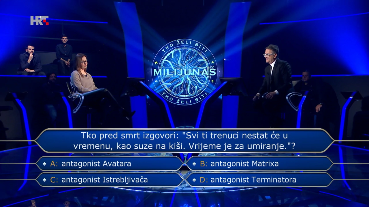Sanja Janković  , Foto: Tko želi biti milijunaš?/HRT
