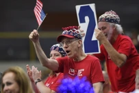 Američki navijači, Foto: Tom Dubravec/CROPIX