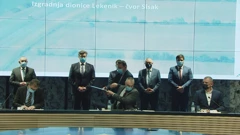 Potpisivanje ugovora za izgradnju dionice autoceste