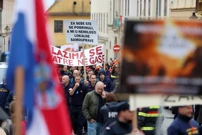 Prosvjed vatrogasaca, Foto: Sanjin Strukic /PIXSELL