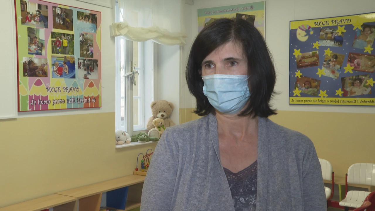 Dragana Miletić, socijalna radnica u Dječjem domu Zagreb , Foto: Dnevnik HTV/HRT