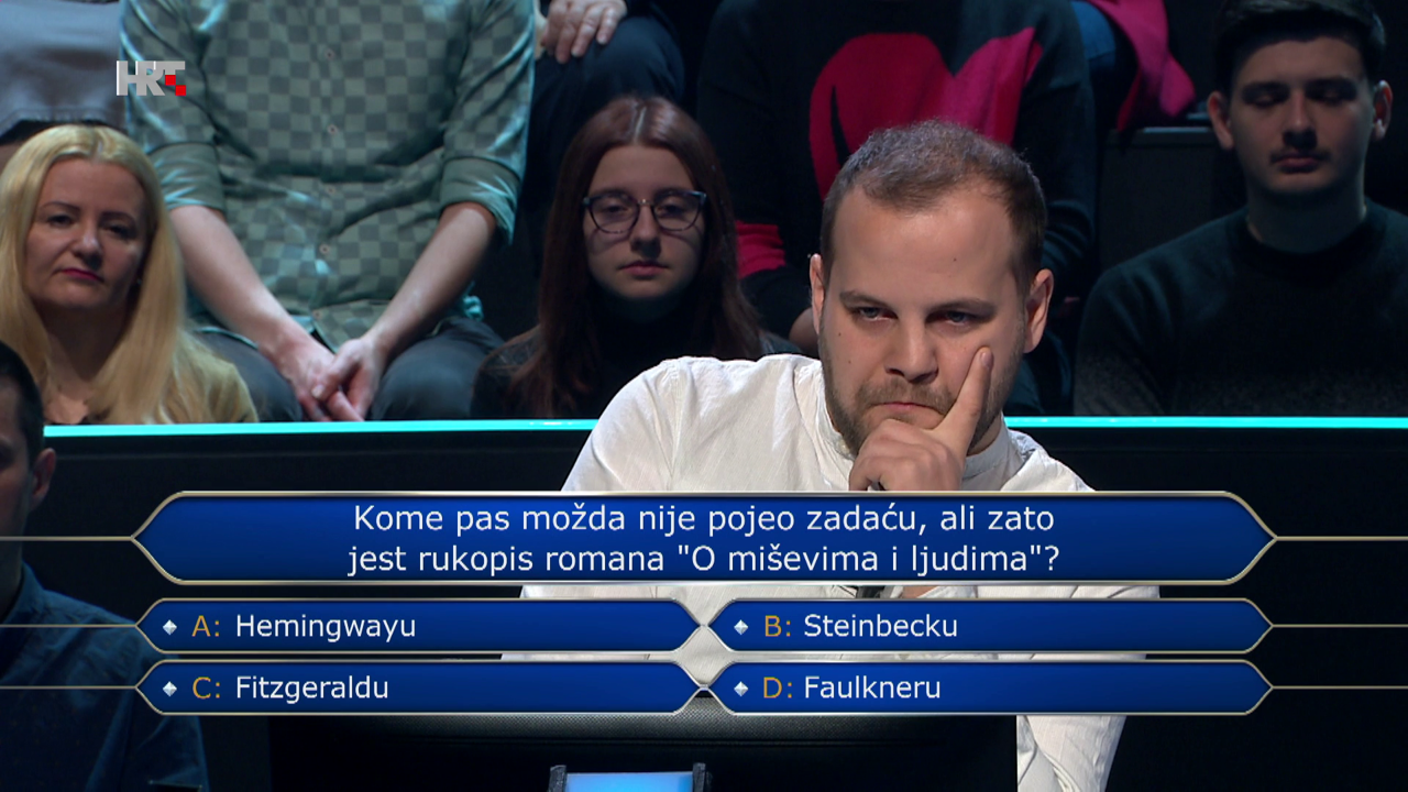 Hrvoje Posavec, Foto: Tko želi biti milijunaš?/HRT