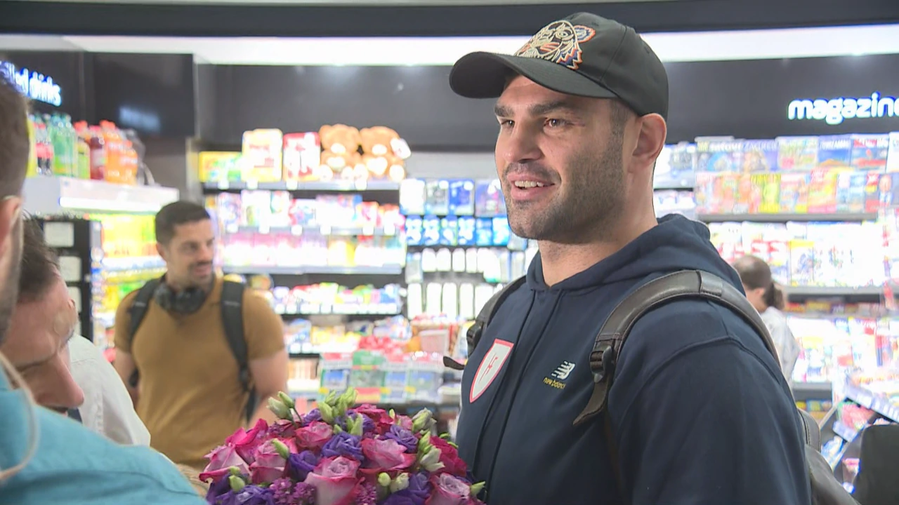 Doček Hrgovića, Foto: hrt/htv