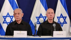 Benjamin Netanyahu i Yoav Gallant