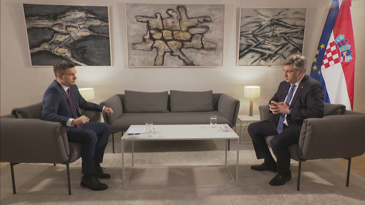 Predsjednik Vlade gostuje u Dnevniku HTV-a