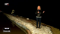 Zrinka Grancarić javila se s nasipa u Krnici kod Petrinje koji se ojačava