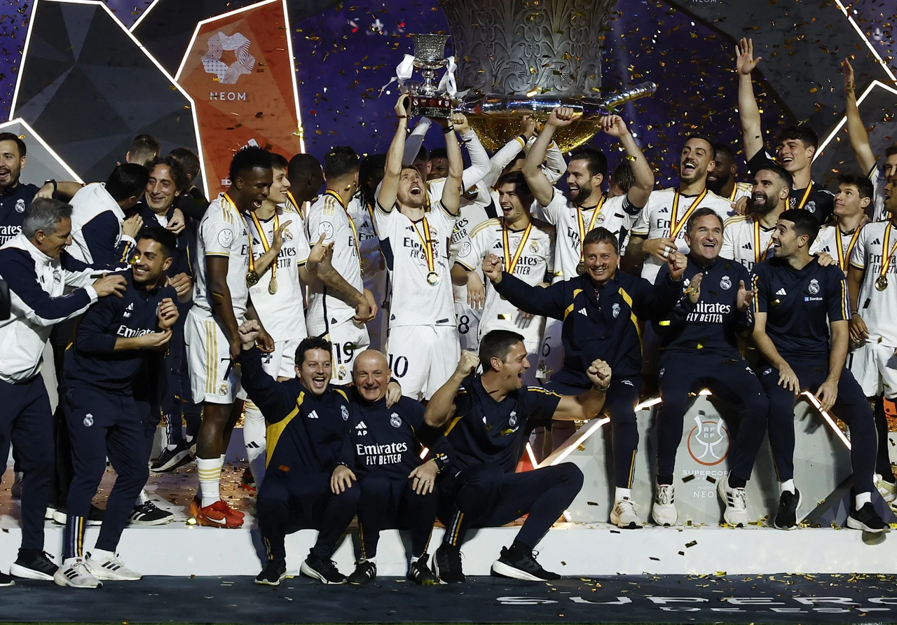 Real Madrid osvojio Superkup  , Foto: Juan Medina /REUTERS