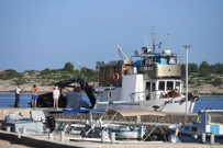 Murter: Ribarski brod Mašun koji je sudjelovao u pomorskoj nesreći  , Foto: Hrvoje Jelavic/PIXSELL