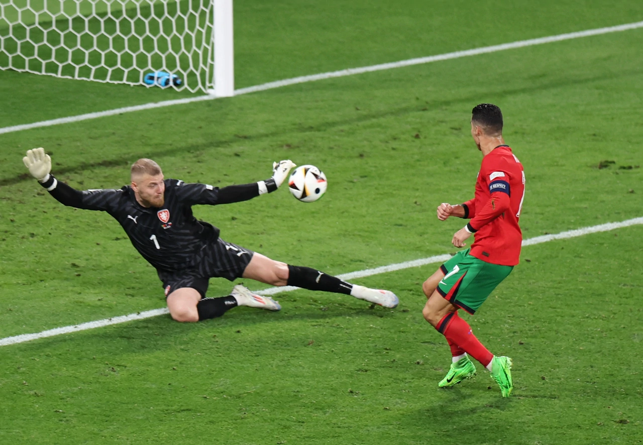 Utakmica Portugala i Češke, Foto: Karina Hessland/REUTERS