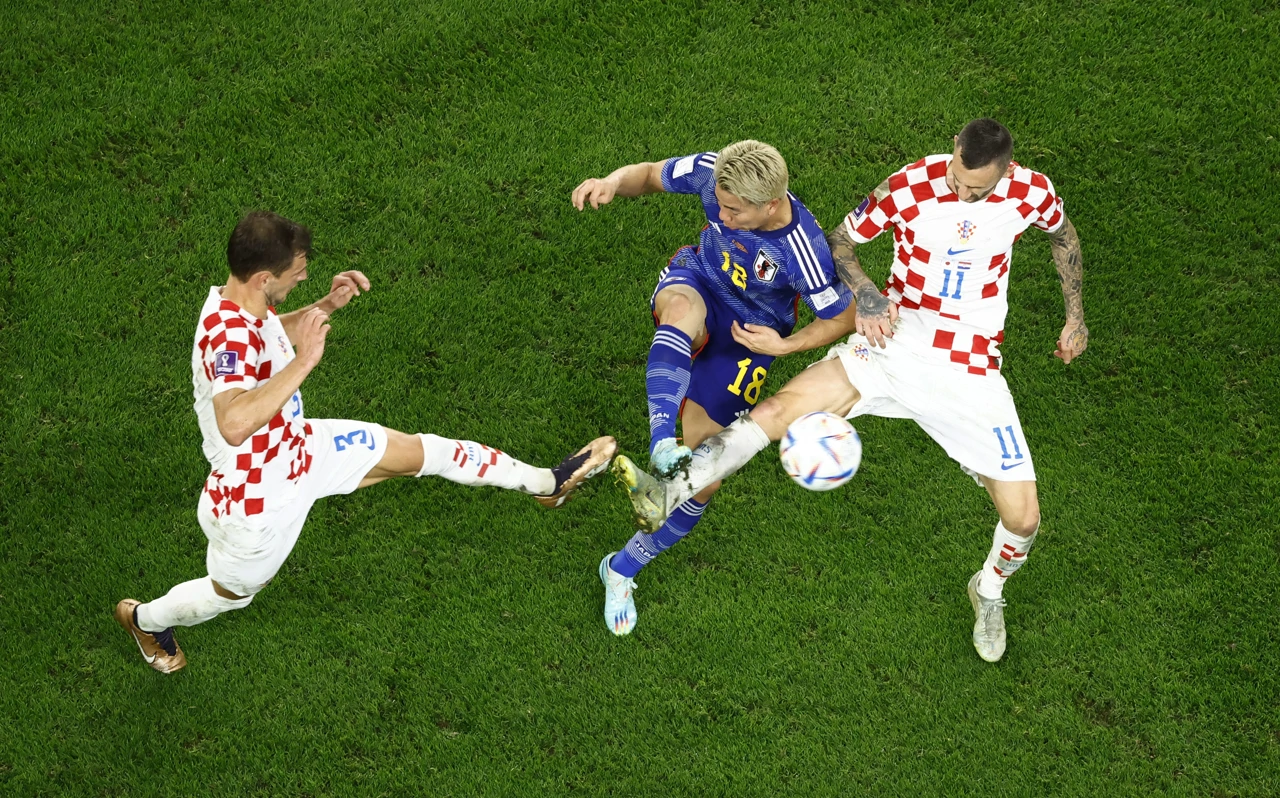Japan - Hrvatska, Foto: Peter Cziborra/Reuters