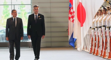 Prime Ministers Ishiba and Plenković