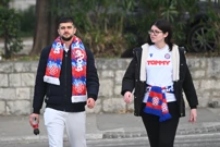 Navijači Hajduka dolaze na Poljud, Foto: Ante Cizmic/CROPIX