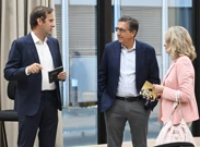 Matija Fortuna, Gordana Krpan, Pascal Rophé, Foto: Renato Branđolica/HRT