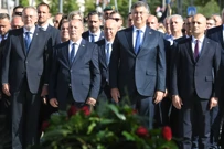 Polaganje vijenaca na Spomenik hrvatske pobjede Oluja 95, Foto: Nikola Vilic/CROPIX