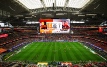 Opći pogled unutar stadiona tijekom zagrijavanja , Foto: Issei Kato/REUTERS