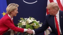 Ursula von der Leyen i Donald Trump
