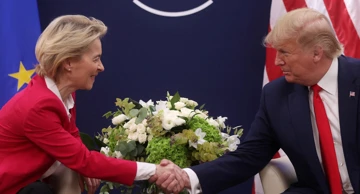 Ursula von der Leyen i Donald Trump