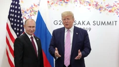 Vladimir Putin i Donald Trump na summitu G20 u Osaki 2019. godine