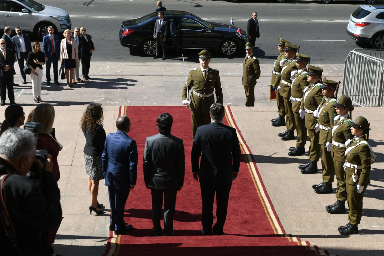 Predsjednik Milanović sudjelovao na zajedničkoj sjednici Čileanskog kongresa, Foto: Tomislav Bušljeta/Tomislav Bušljeta