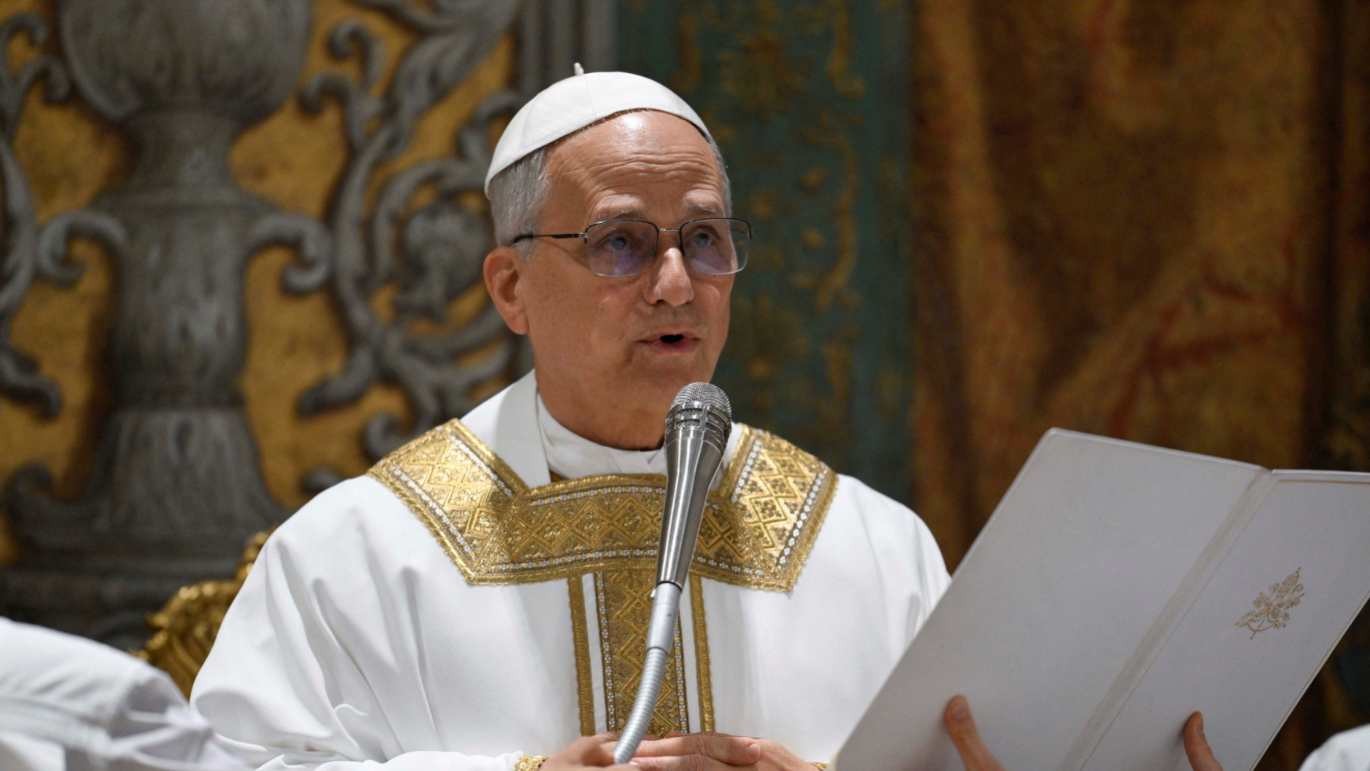 Papa Lav XIV., misa u Sikstinskoj kapeli