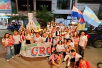 Carroza artesanal de la comunidad croata en el desfile en el Chaco, Foto: Cristian Varela Plantić//