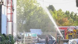 Požar u poslovnoj zgradi u Osijeku