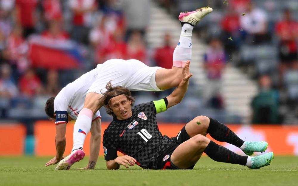 Luka Modrić i Vladimir Darida 