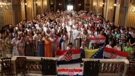 Susret Hrvata na Jubileju mladih u Rimu