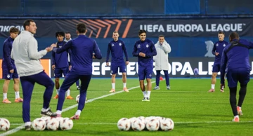 Trening Dinama uoči Celte