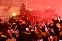 Vatreni na Trgu bana Jelačića, Foto: Slaven Branislav Babic /PIXSELL