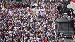 Veliki prosvjed u Zagrebu zbog zagađenja i opasnog otpada u Lici, Foto: Igor Soban/PIXSELL