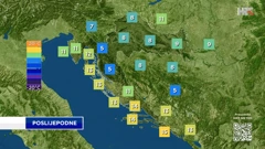 emiisja "Vrijeme", Foto: HTV/HRT