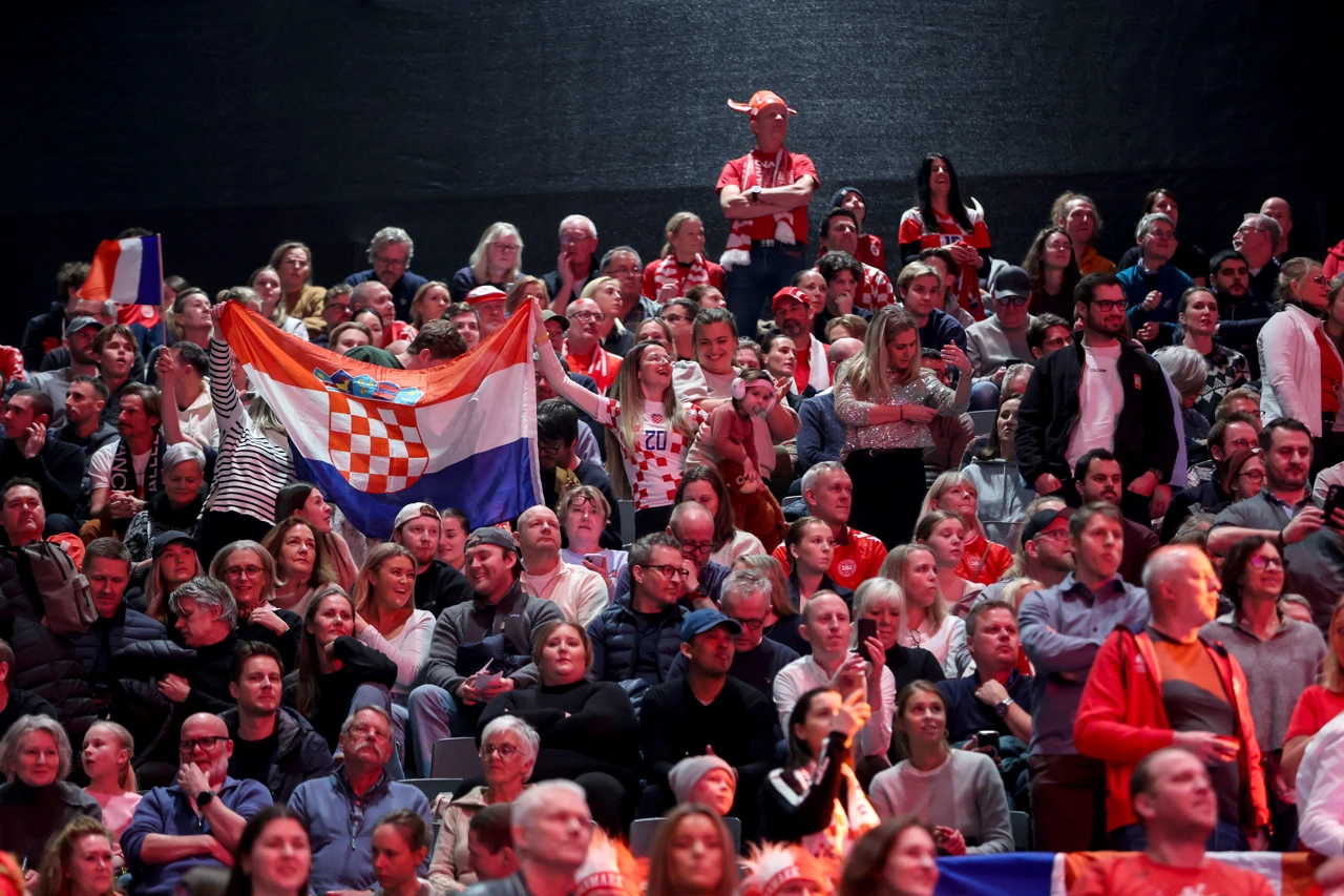 Hrvatski navijači u Oslu, Foto: Sanjin Strukic/PIXSELL